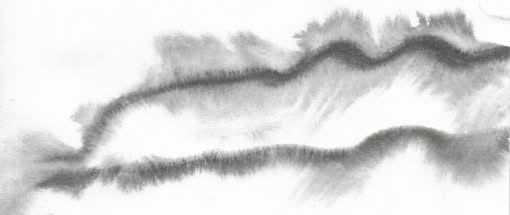 Tusche und Achtsamkeit